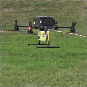 Utilizzo dei droni nel rilascio di maschi sterili di Zanzara Tigre